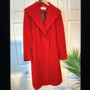 Firm “ Calvin Klein Coat With Scarf “